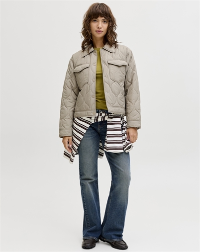 JJXX - JXHope Allie Quilted Jakke - Vintage Khaki